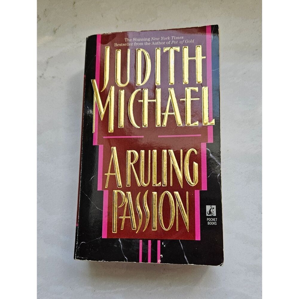Judith Michael "A Ruling Passion" Paperback Book